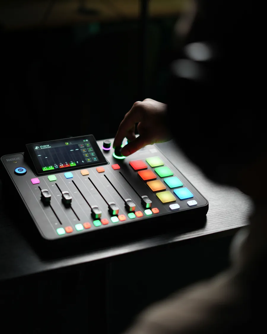 Plateau podcast d'Oriion Studio